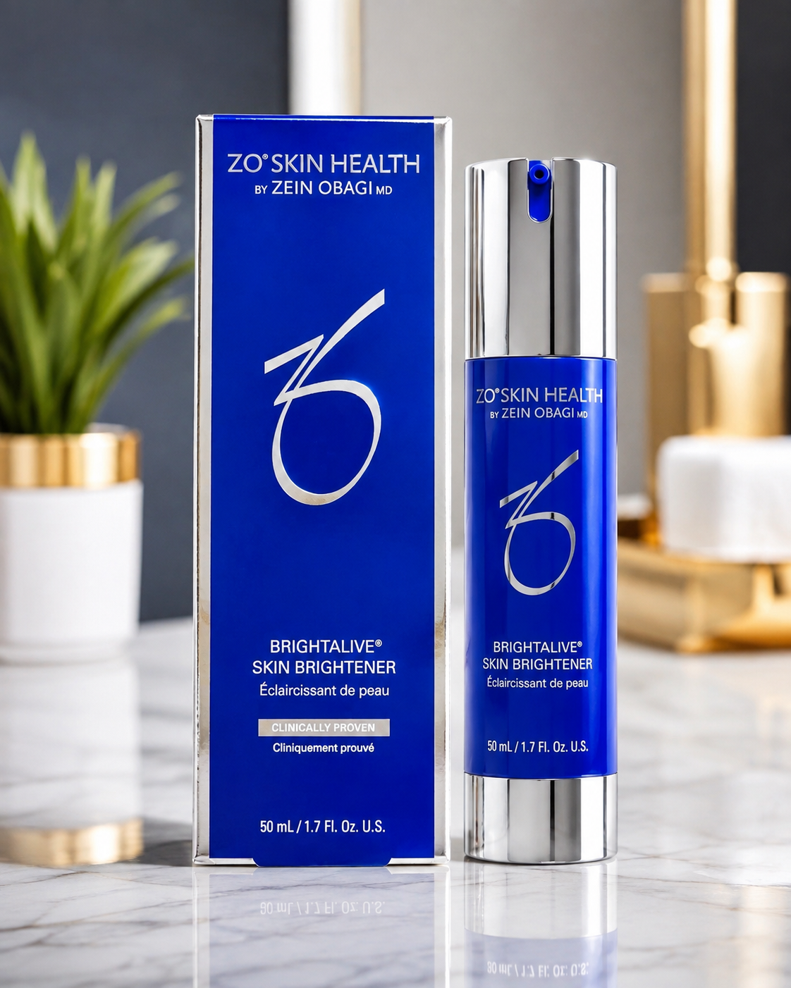 ZO Skin Health Brightalive® Skin Brightener 50ml / 1.7 Fl Oz – Clinically Proven