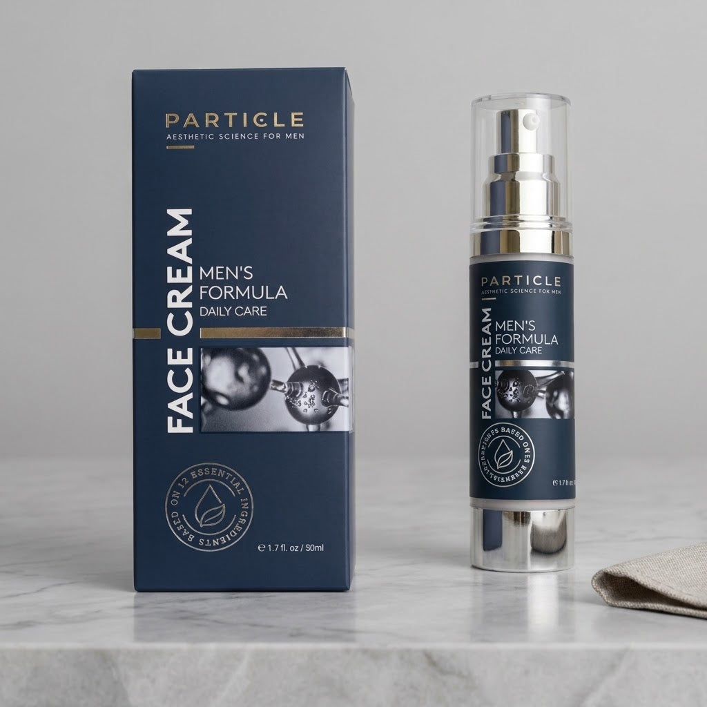 Particle Face Cream for Men Men's Formula Daily Care 1.7 oz 50ml Moisturizer