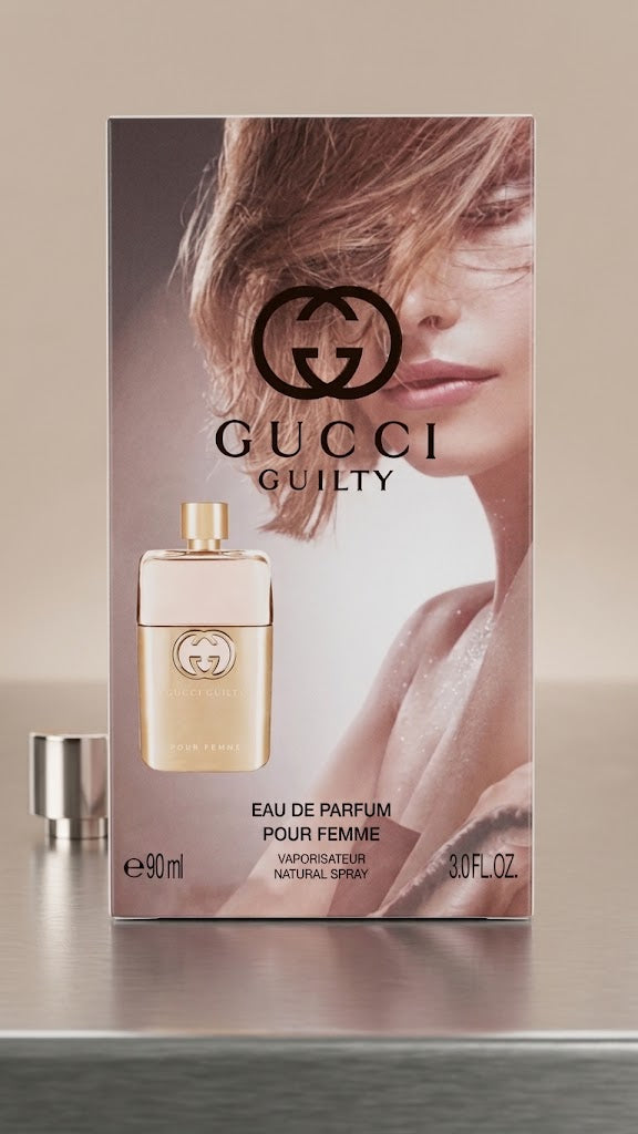 Gucci Guilty Eau de Parfum Pour Femme 90ml / 3.0 oz Natural Spray New Sealed