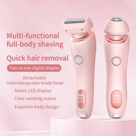 2-in-1 USB Rechargeable Epilator & Women's Body Trimmer