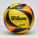Wilson AVP OPTX Official Beach Volleyball Game Ball Yellow Black Red – Outdoor Match Ball
