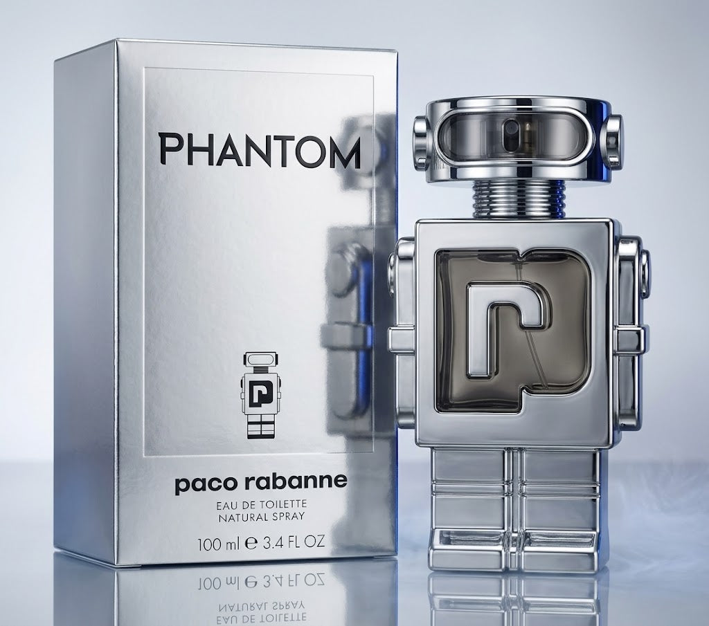 Paco Rabanne Phantom Eau de Toilette for Men 100ml / 3.4 oz Spray New