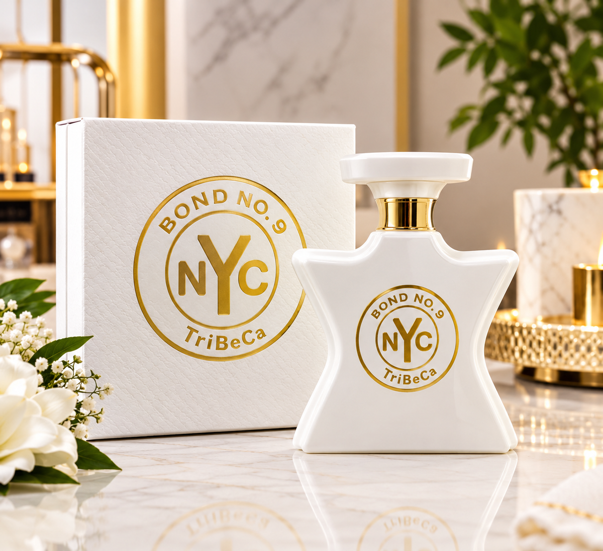 Bond No. 9 TriBeCa Eau de Parfum 100ml / 3.4oz – Luxury Unisex Fragrance, NYC