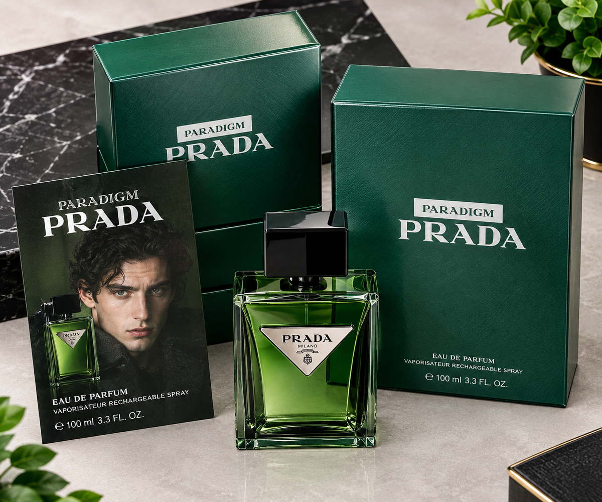Paradigm Prada Eau de Parfum Natural Spray 100ml / 3.3 FL OZ Men’s Fragrance