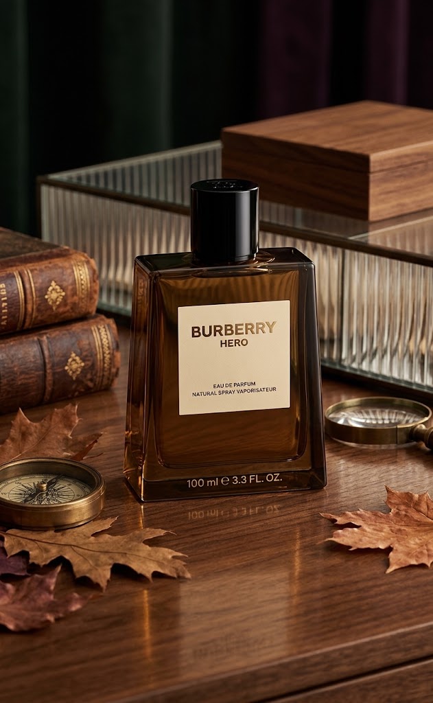 Burberry Hero Eau de Parfum for Men 100ml / 3.3 oz – Luxury Long-Lasting Fragrance