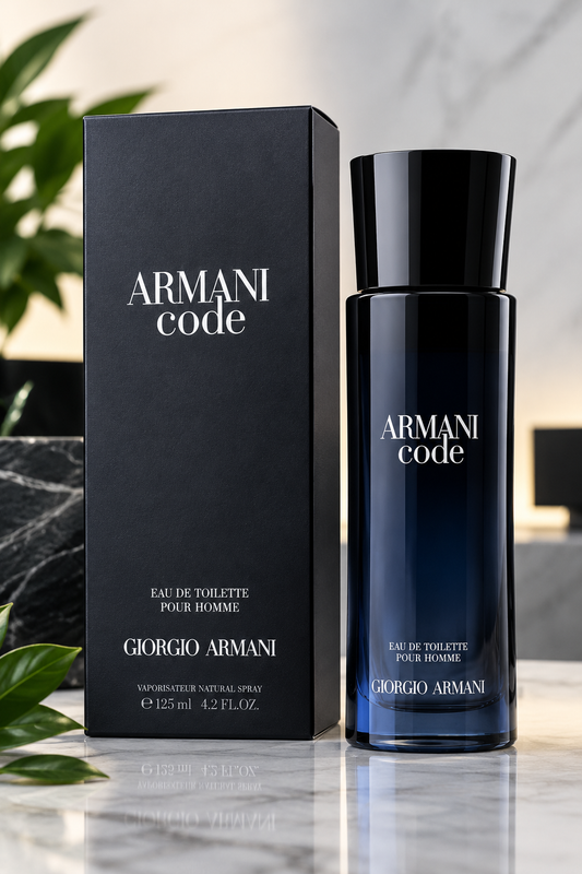 Giorgio Armani Code Eau de Toilette for Men 75ml / 2.5 oz – Luxury Fragrance