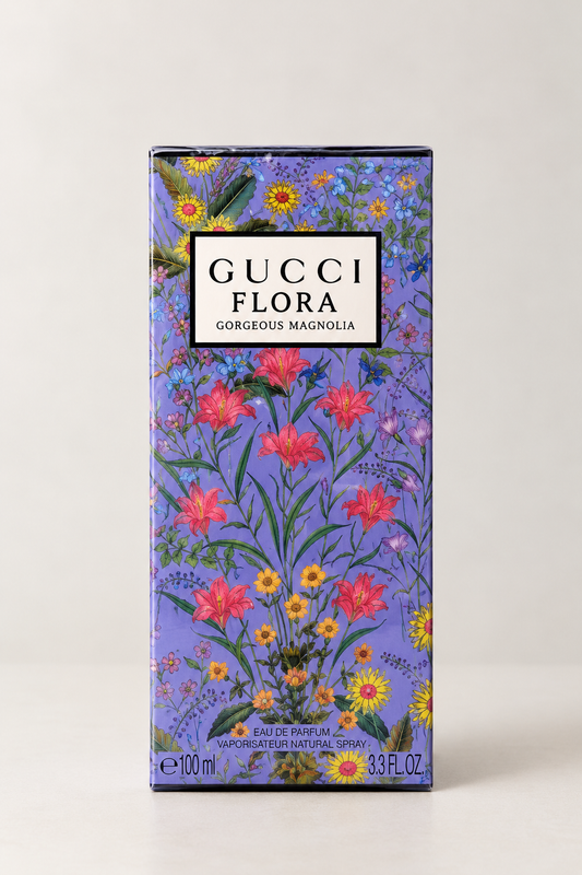 Gucci Flora Gorgeous Magnolia Eau de Parfum 100ml / 3.3 oz Spray for Women