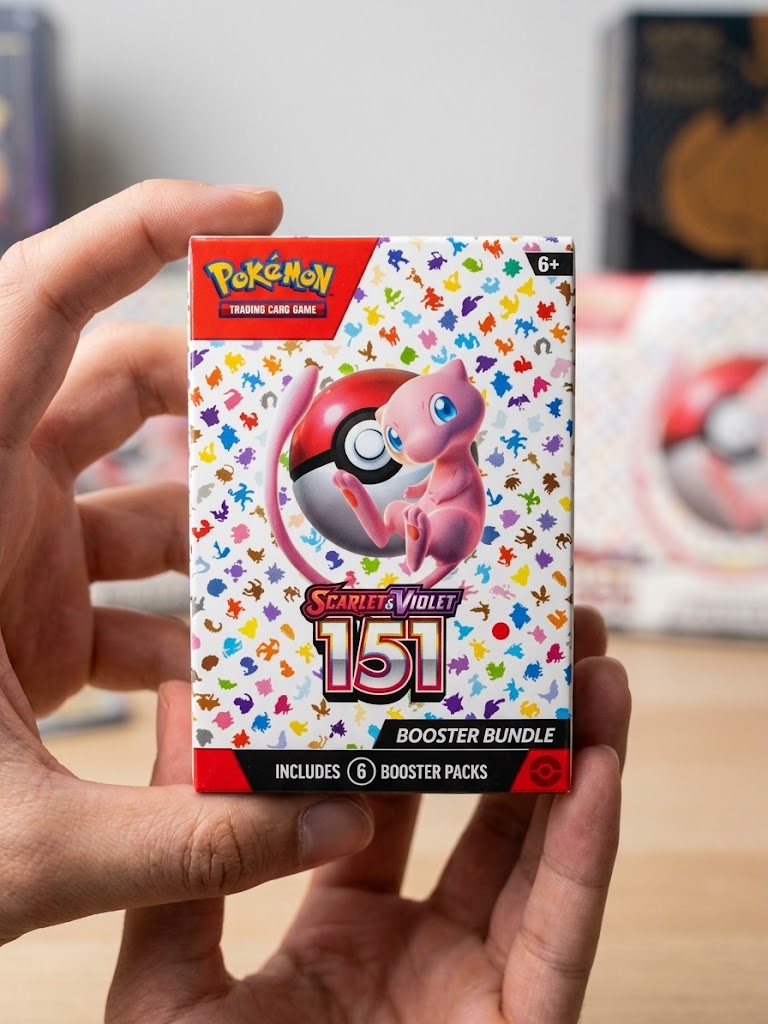 Pokémon TCG Scarlet & Violet 151 Booster Bundle – 6 Booster Packs – Sealed