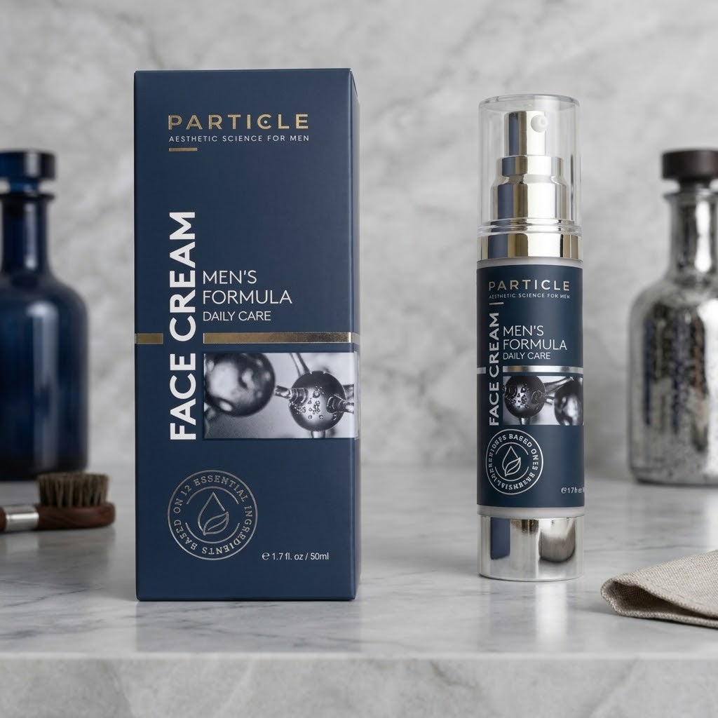 Particle Face Cream for Men Men's Formula Daily Care 1.7 oz 50ml Moisturizer