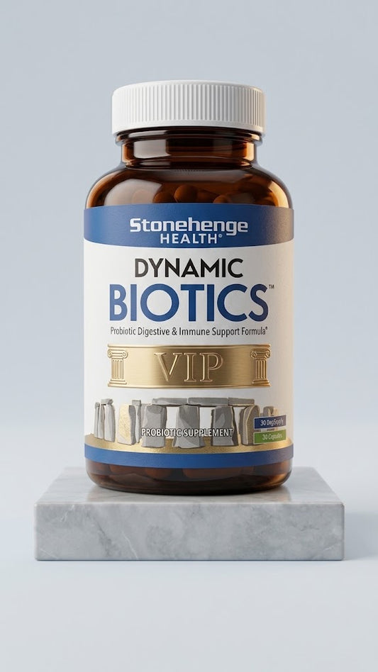 Stonehenge Health Dynamic Biotics Probiotic Digestive & Immune Support 60 Capsules