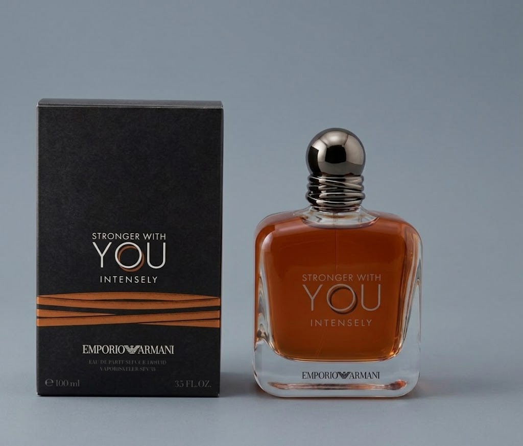 Emporio Armani Stronger With You Intensely Eau de Parfum 100ml / 3.4oz – Premium Men’s Luxury Fragrance