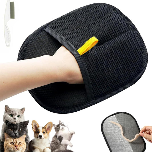 Pet Hair Remover Grooming Glove