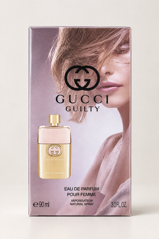 Gucci Guilty Eau de Parfum Pour Femme 90ml / 3.0 oz Natural Spray New Sealed