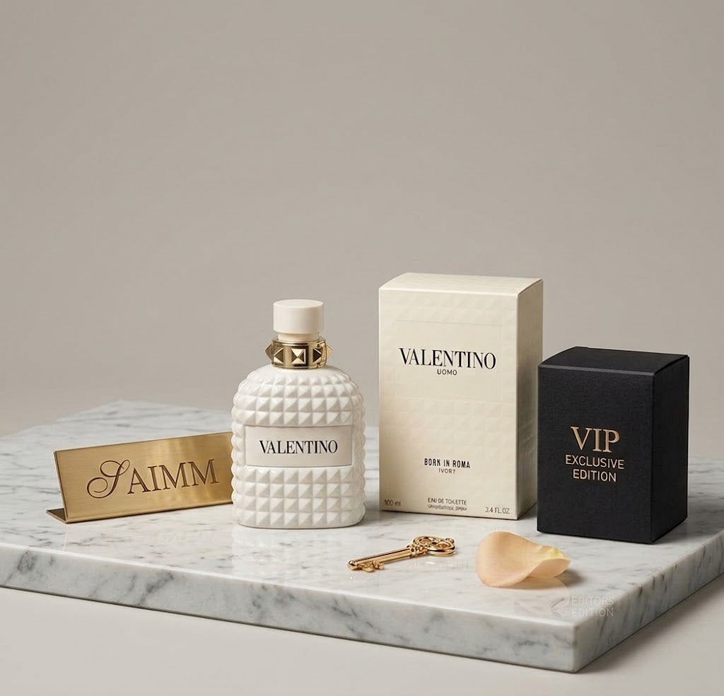 Valentino Uomo Born In Roma Ivory Eau de Toilette 100ml / 3.4oz – Luxury Men’s Fragrance