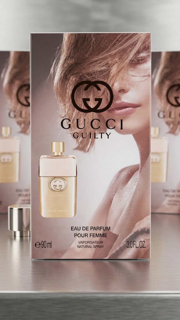 Gucci Guilty Eau de Parfum Pour Femme 90ml / 3.0 oz Natural Spray New Sealed