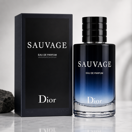 Dior Sauvage Eau de Parfum 100ml / 3.4oz – Premium Men’s Luxury Fragrance, Long-Lasting Designer Cologne