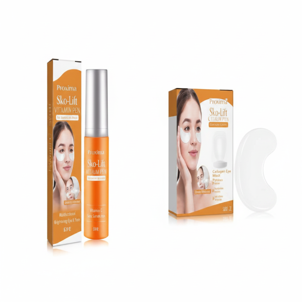 Collagen Eye Mask Product - White Background