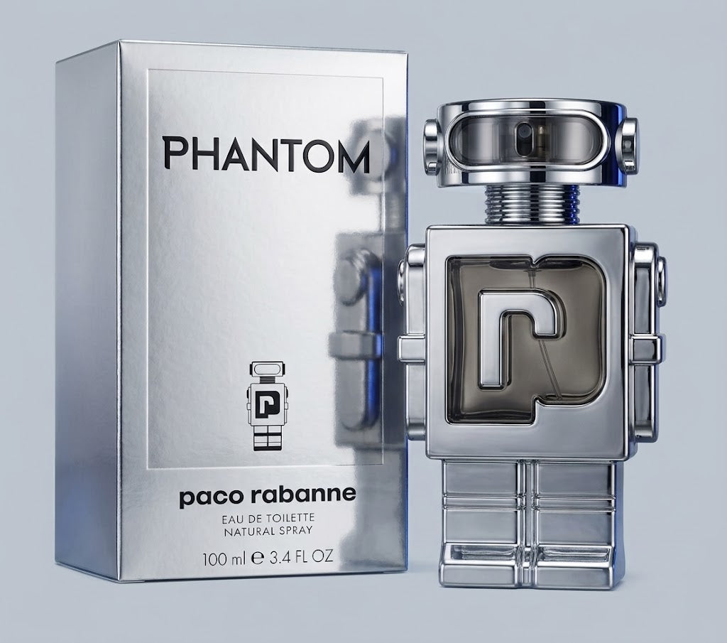 Paco Rabanne Phantom Eau de Toilette for Men 100ml / 3.4 oz Spray New