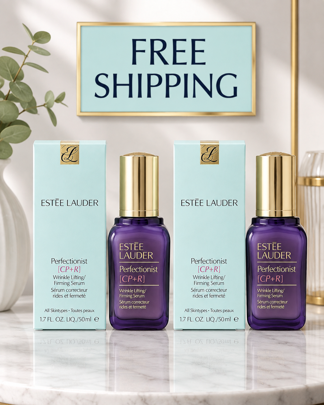 Estée Lauder Perfectionist [CP+R] Wrinkle Lifting Firming Serum 50ml / 1.7 Fl Oz – 2 Pack
