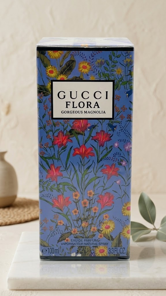Gucci Flora Gorgeous Magnolia Eau de Parfum 100ml / 3.3 oz Spray for Women