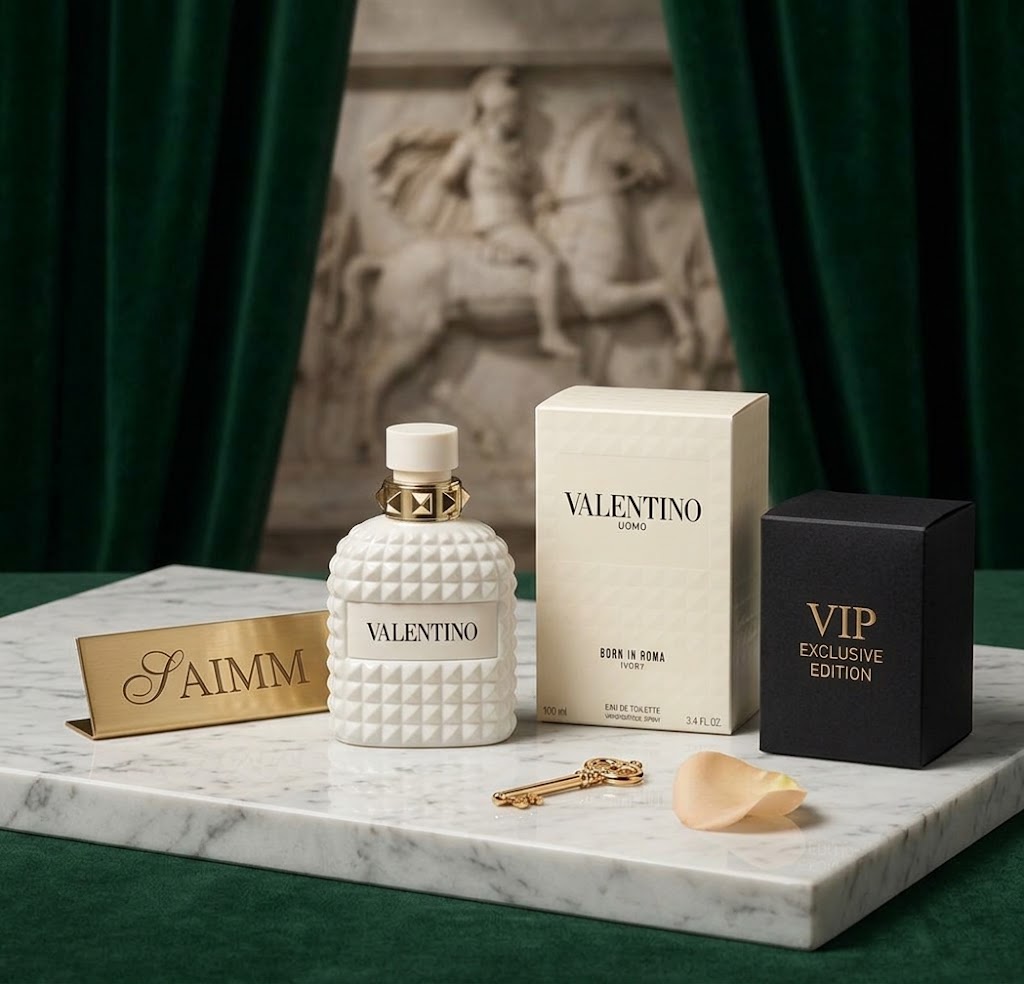 Valentino Uomo Born In Roma Ivory Eau de Toilette 100ml / 3.4oz – Luxury Men’s Fragrance
