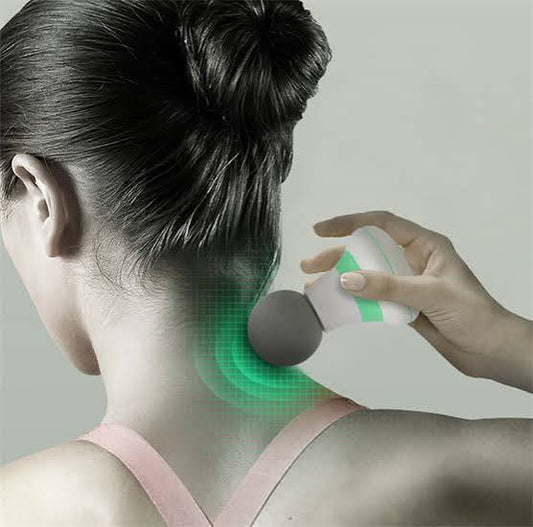 Muscle Massage Mini Pocket Electric Fascia Massage Back Neck Massager Gun For Body Deep Relief Pain Slimming Fascial Tool