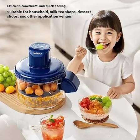 Automatic Electric Grape Peeler – Rechargeable Hands-Free Fruit Skin Remover