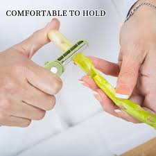 Foldable Stainless Steel Vegetable Peeler – Portable Fruit & Potato Slicer