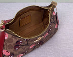 COACH Teri Shoulder Signature Canvas Cherry Print CY694 Outlet New