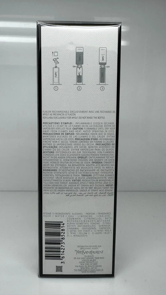 MYSLF by YSL 3.4 Oz 100ml Eau de Parfum Spray For Men