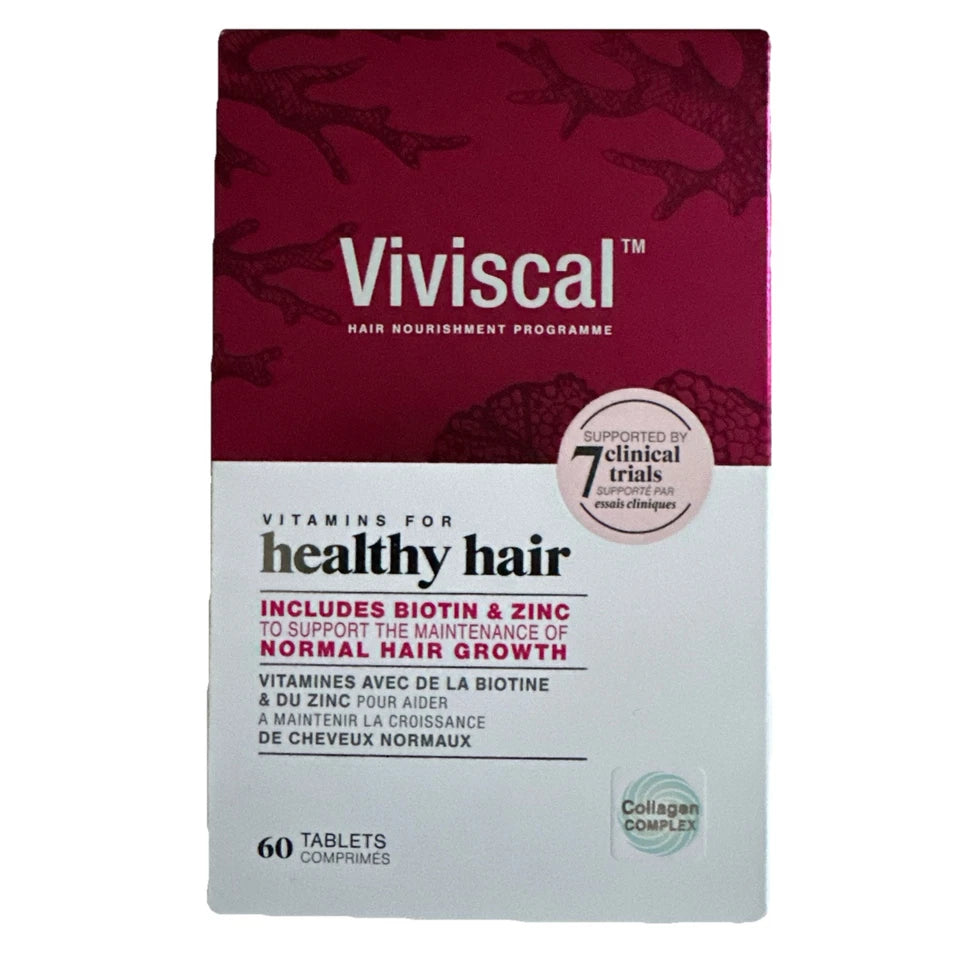 Viviscal Hair Growth Supplement for Women, 60 Tablets, with Biotin, Zinc & Ma..
