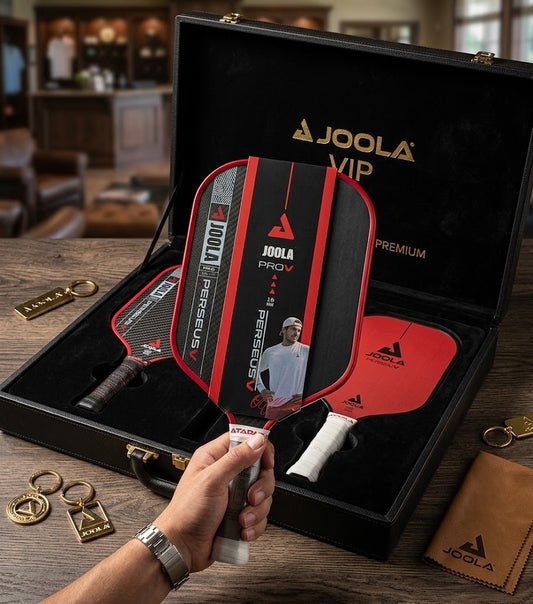 JOOLA Perseus V Pickleball Paddle 16mm Graphite Face with Protective Case